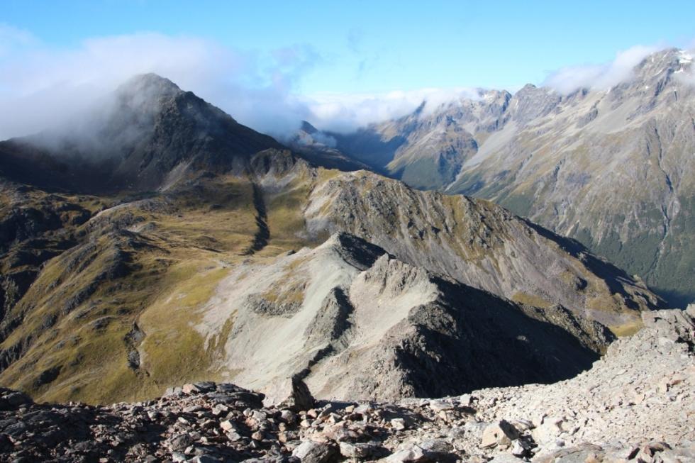 The South ridge