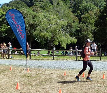 Louise's speedy finish