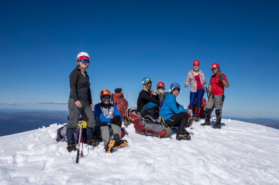 Te Heu Heu, Ruapehu, summit