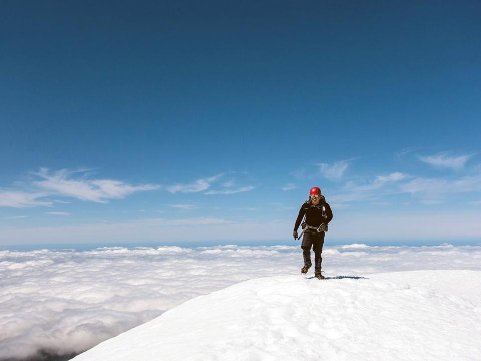 Taranaki, Mt Egmont, summit