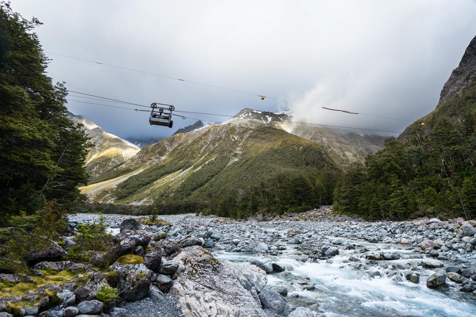 Clough cableway