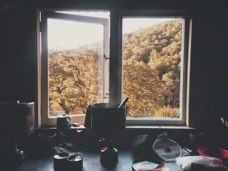 Kitchen with a view (Photo: Caryl)