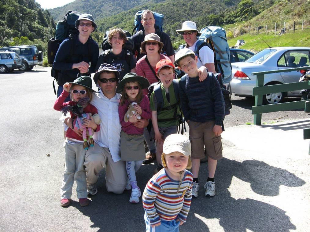 Setting off from Catchpool (photo: Daniel Moore)