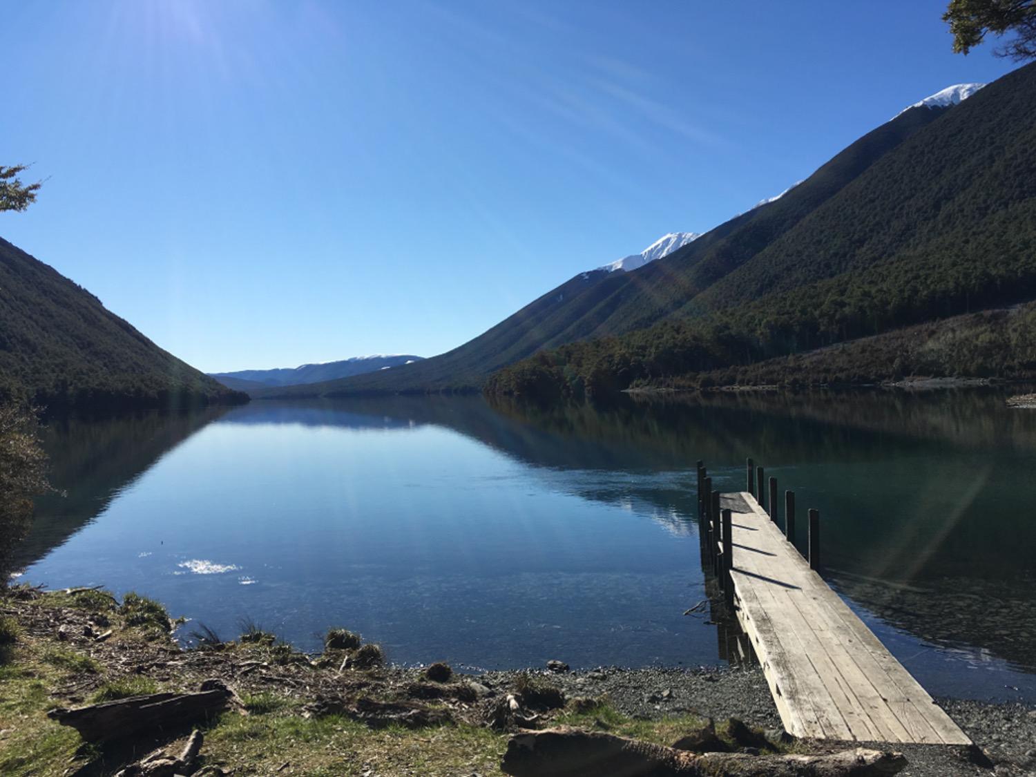 Lake Rotoiti from Coldwater Hut