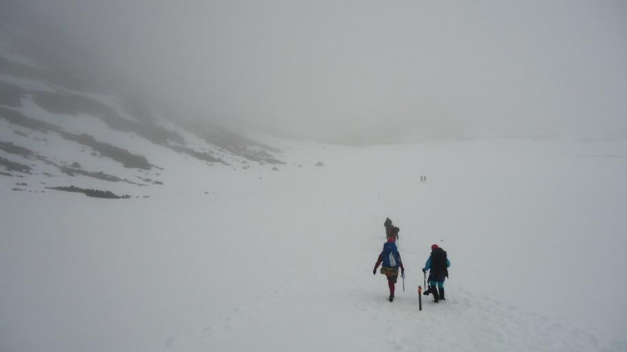Central Crater heading back to the Oturere track turnoff