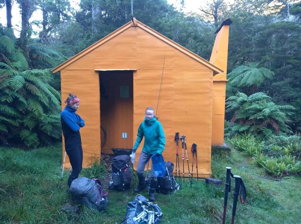 Mid Waiohine Hut is a lovely old shelter by the river.Neill Forks Hut