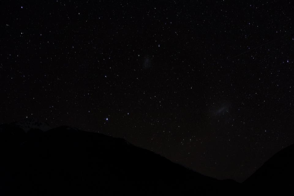 Large and small Magellanic Clouds, Canterbury