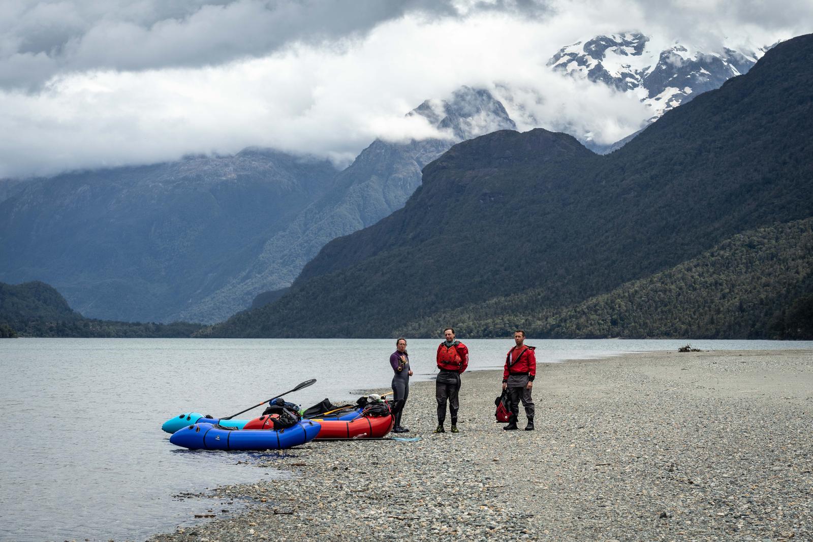 On the shore of Lake Wilmot Fiordland National Park