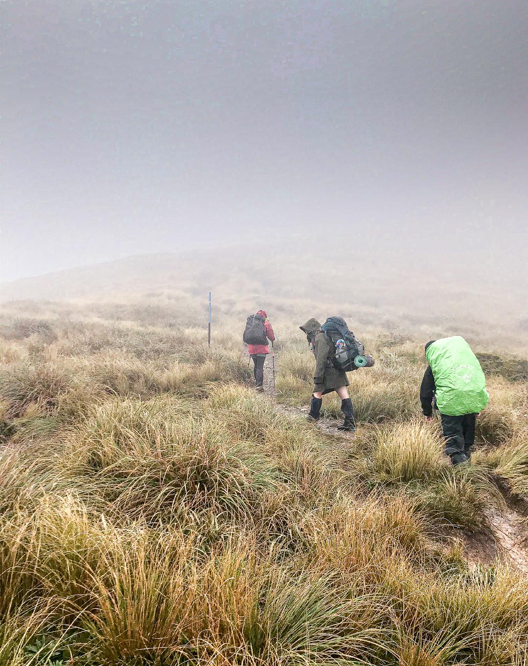 Heading back to Field Hut
