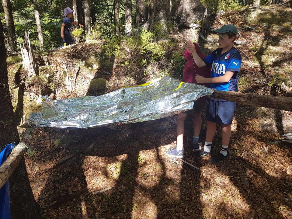 Constructing an emergency shelter