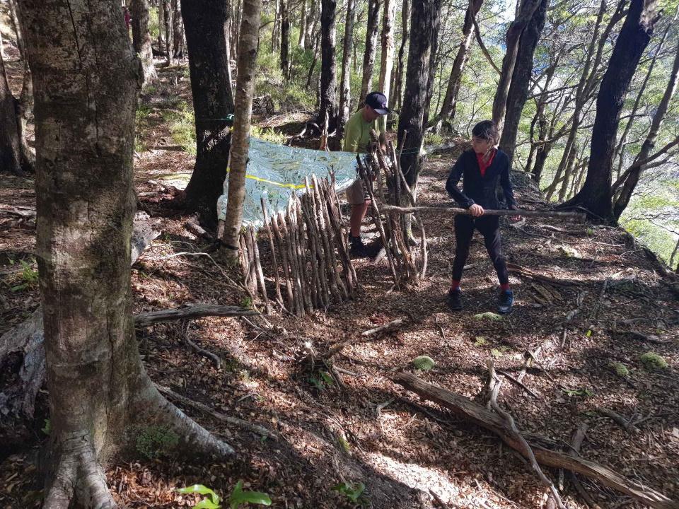 Constructing an emergency shelter