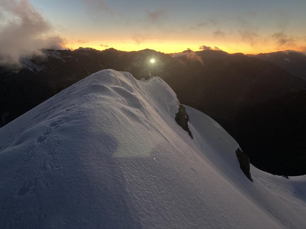 The Rome Ridge is fun to traverse, exposed but not uncomfortably so