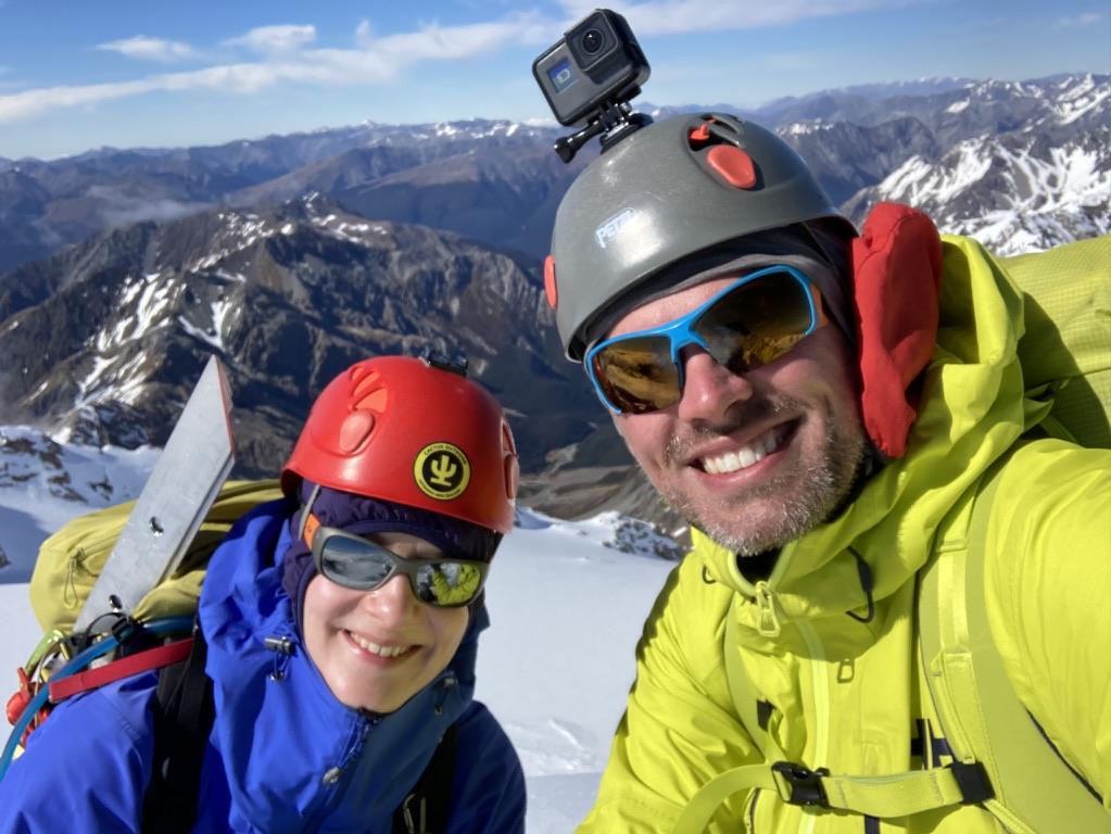 15. Summit selfie on Rolleston High Peak, 4 years and 1 month after setting eyes on it!