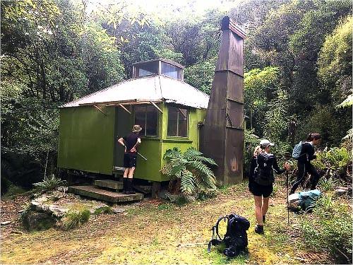 Goat stream hut