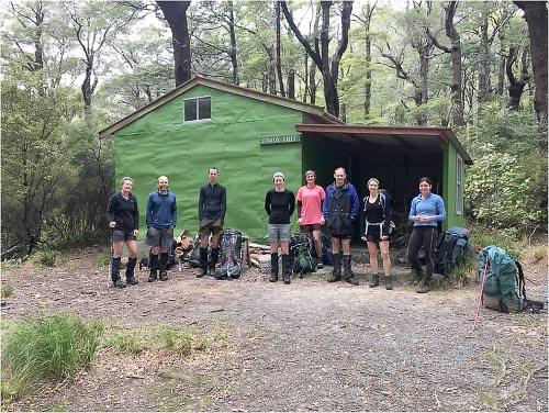 Groups at Paua Hut