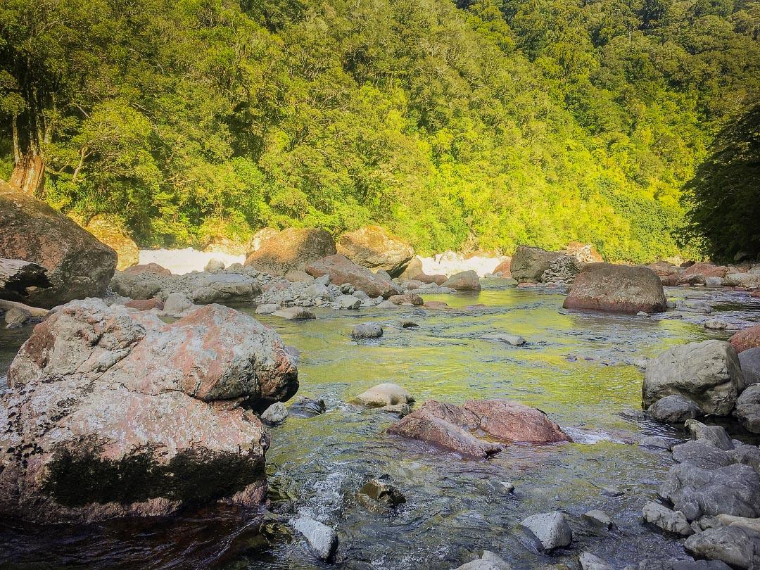 Boulders in the Waingawa River