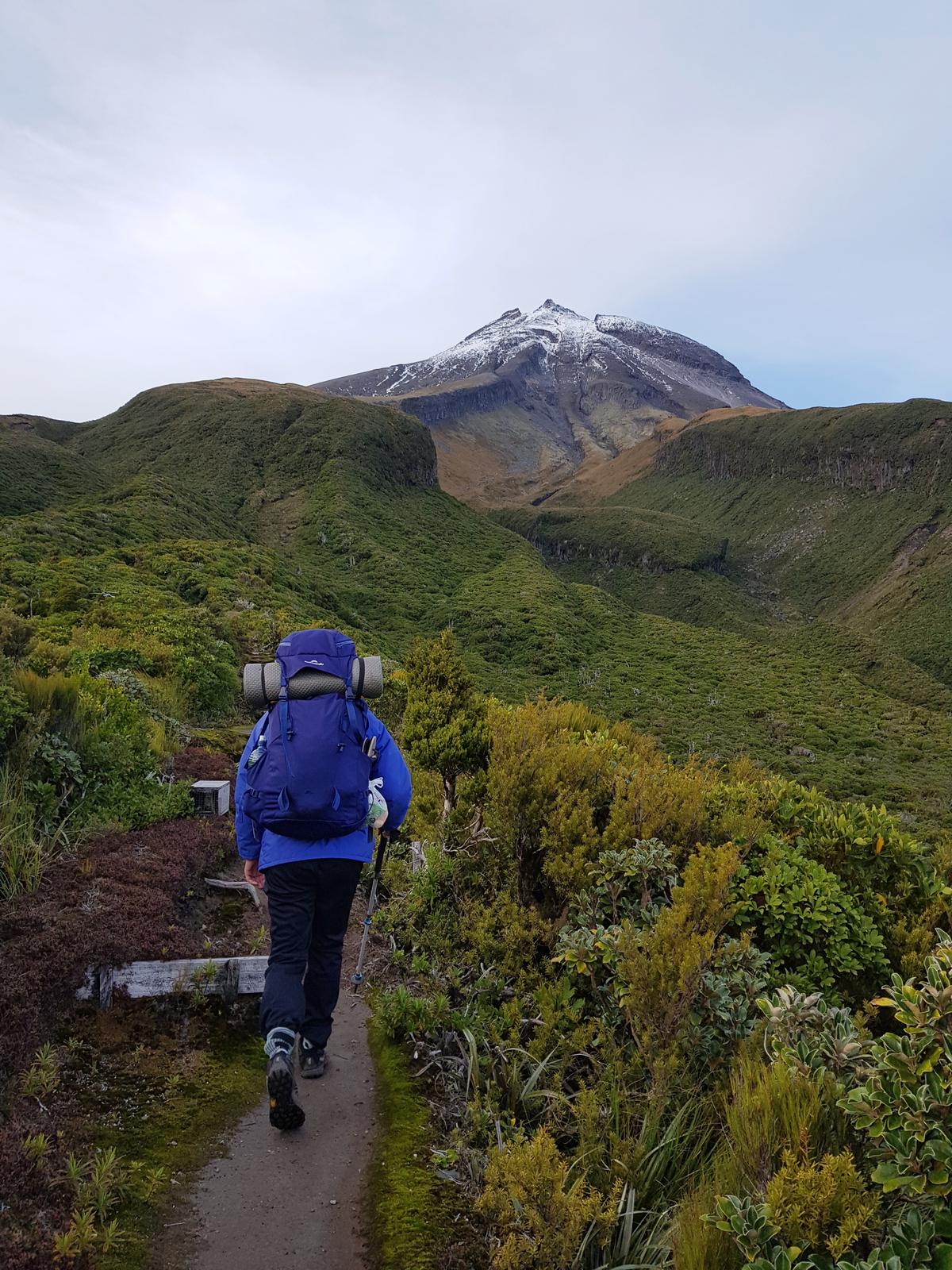 Tramping up a valley