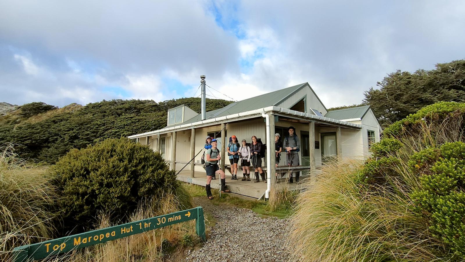 Group at Sunrise Hut