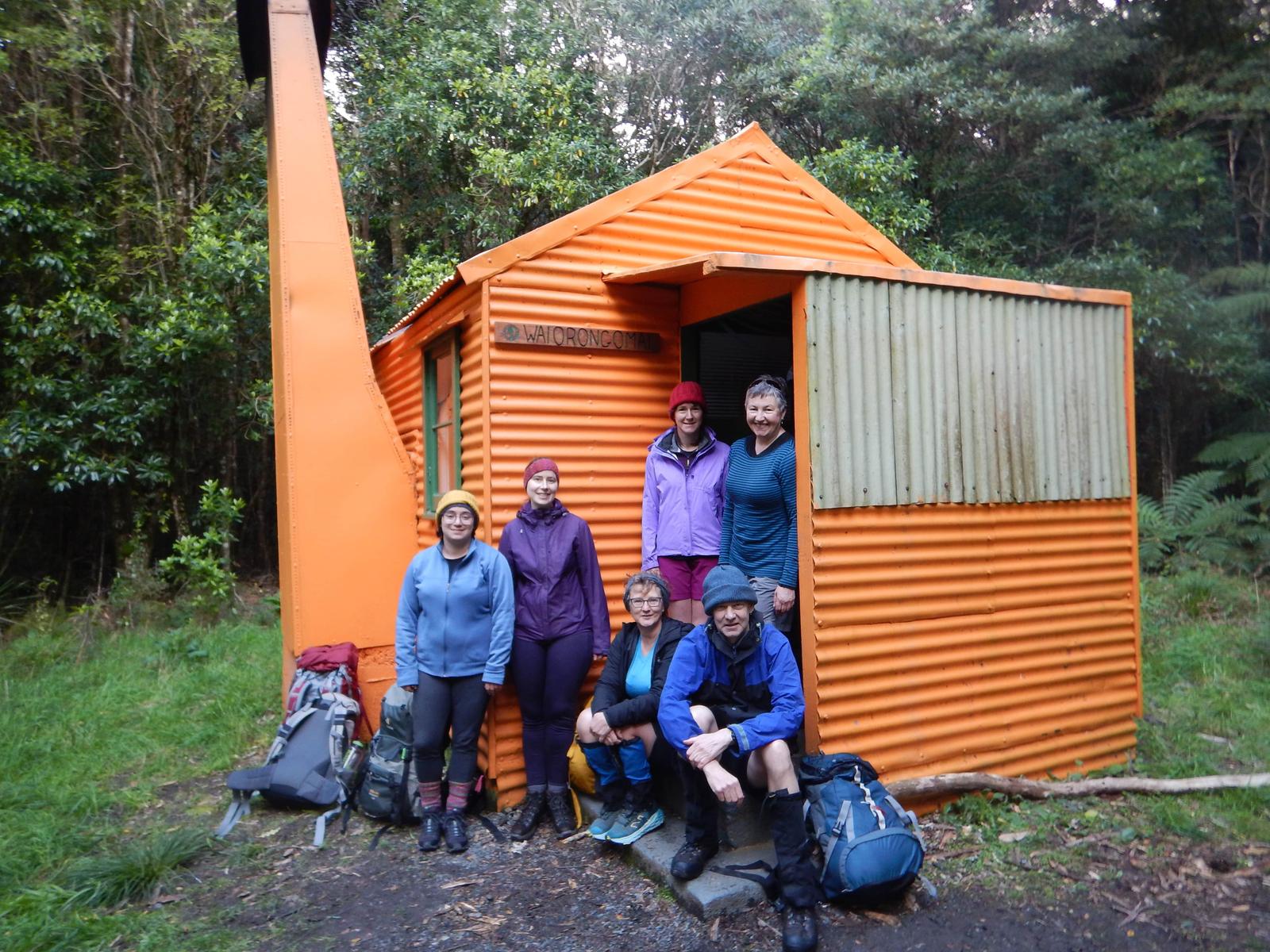 Leaving Waiorongomai Hut