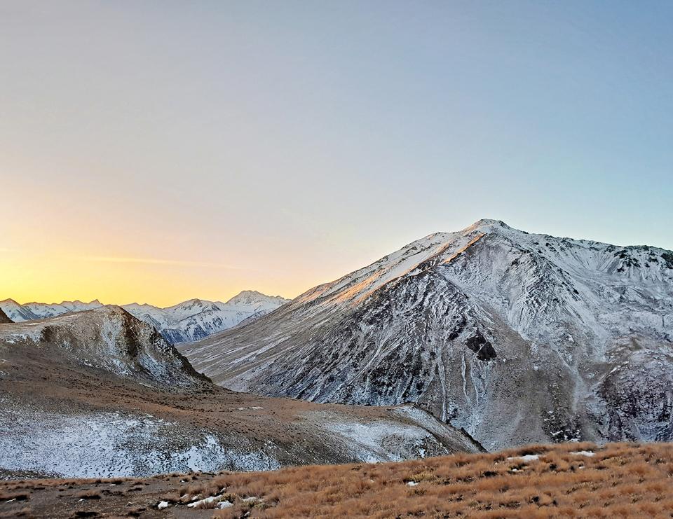 Evening on Dogs Range