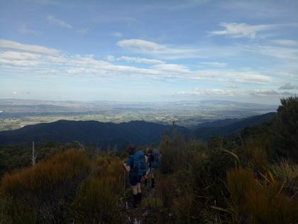 Looking over the Wairarapa