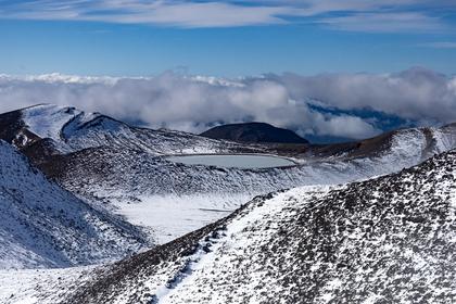 Blue Lake Mt Tongariro