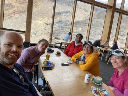 Afternoon tea at the Knoll Ridge Cafe (Credit: Ed)