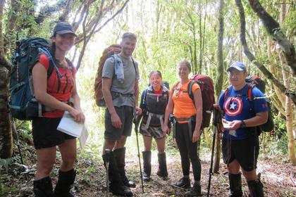 The team when they trusted me. Photo credit: Aimee