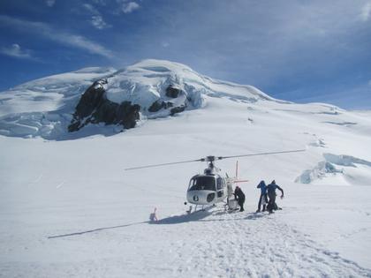Loading out to head back to Mt Cook Village before the impending front came in (credit Henry)