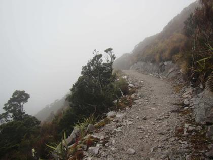 Long climbs are well-graded and fairly gentle (Photo : Henry)