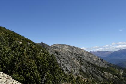 Mt Patriarch summit (in middle)