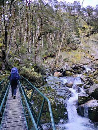 On the way to Iris Burn Hut