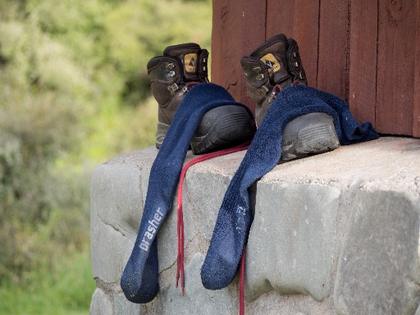 boots drying out