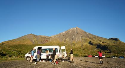 WTMC van at the Stratford Plateau