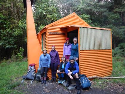 Leaving Waiorongomai Hut