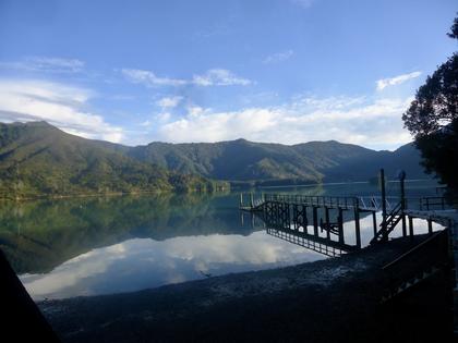 Jetty at Nydia Bay