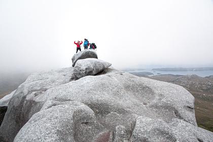 On the summit of Magog - North Arm behind