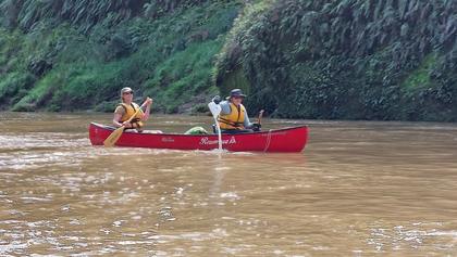 Paddling and bailing