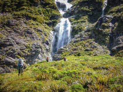 Mistake Creek Waterfall Fiordland National Park