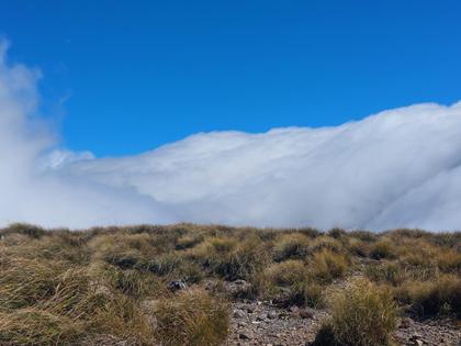 Lunchtime view at Baldy peak summit