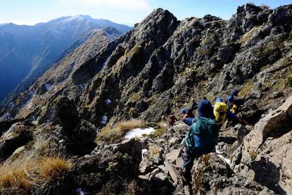 The Sawtooth ridge