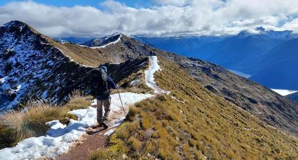 Snowy ridge
