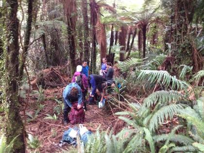 An intentional bit of getting lost. Photo credit: Ed.