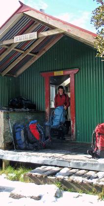 Herepai Hut, Sunday morning