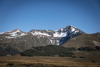 Climbing route to the summit of Mount Princess
