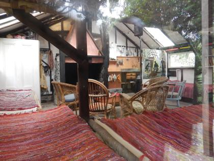 Interior of Taihoa Hut