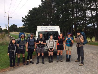 A bunch of good keen trampers