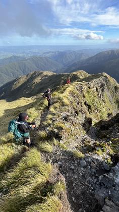 Heading back from the top of Mitre [Megan K]