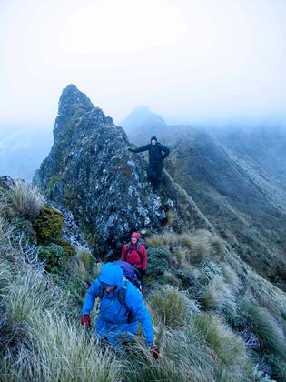 crossing the pinnacles