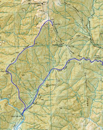 Approximate route on Saturday